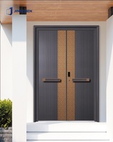 Puerta de Seguridad de Entrada para Vivienda Residencial de Aleación de Aluminio Antirrobo, Diseño Moderno y Elegante, OEM PSL 2026