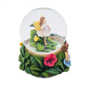 Farine belle nel giardino di fiori globo d'acqua carino fata globo di neve all'ingrosso - Product Image 2