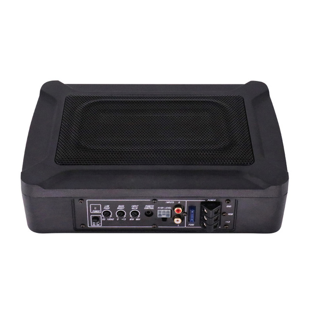 Factory Wholesale Super Bass Active Subwoofer 8 Inch Slim Car Subwoofer Under Seat Woofer