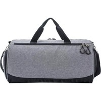 Sac de sport en polyester avec fermeture éclair, séparation humide/sec, grande capacité, pour voyage, randonnée, avec compartiment à chaussures, portable