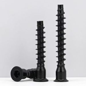 Tornillo europeo de Zinc negro autorroscante de acero al carbono Hex Socket Tornillos para muebles de madera Se requiere confirmación - Product Image 3