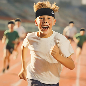 Tu Elasticity Yoga Running Cheap Sweat <strong>Hair</strong> <strong>Bands</strong> for <strong>Boy</strong> Headbandsfor Girl Kid Head <strong>Band</strong> Sports Children Training Gym Unisex - Product Image 6