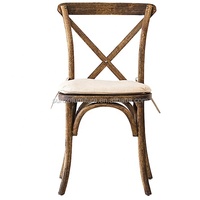 En bois massif X Retour Chaise Rustique Chaises De Mariage