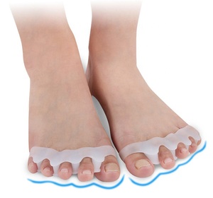 Correction complète de l'<span class=keywords><strong>hallux</strong></span> <span class=keywords><strong>Valgus</strong></span>, unisexe de haute qualité, protection de la semelle, chaussettes en Silicone, redresseur des orteils, soins des pieds - Product Image 4