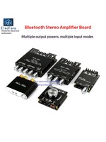 Module d'amplificateur de puissance stéréo 2 canaux 5.0 pour haut-parleur, subwoofer, casque et utilisation auxiliaire