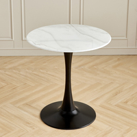 Table à manger multifonctionnelle mobile de style nordique de luxe léger, résistante à la chaleur, pour bureau, réception, café, balcon