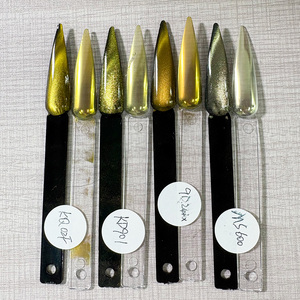 Shenghong - Pigmento Inorgánico de Óxido de <span class=keywords><strong>Hierro</strong></span> con <span class=keywords><strong>Efecto</strong></span> Espejo Ojo de Gato Magnético Dorado, Tamaño de Partícula 10-25um, Polvo para Uñas - Product Image 3