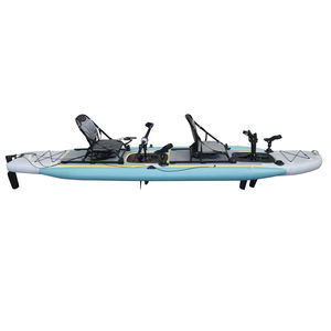 Vicking, aletas <span class=keywords><strong>de</strong></span> Pedal <span class=keywords><strong>de</strong></span> hélice <span class=keywords><strong>de</strong></span> doble sistema <span class=keywords><strong>de</strong></span> 4,2 M, <span class=keywords><strong>remo</strong></span> a la deriva, barco <span class=keywords><strong>de</strong></span> pesca al aire libre, Material <span class=keywords><strong>de</strong></span> PVC inflable para 2 personas para <span class=keywords><strong>remo</strong></span> - Product Image 4