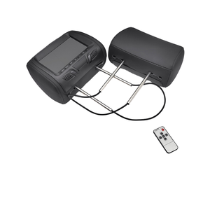 7-inch TFT LCD màn hình xe ghế tựa đầu Màn hình MP5 Máy nghe nhạc gối điều khiển từ xa SD USB 3 màu sắc 1-năm bảo hành RGB chức năng - Product Image 1