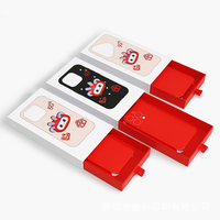 Boîte en papier pour étui de téléphone écologique et durable, logo personnalisé, découpe à la presse, estampage à chaud pour l'emballage de produits électroniques