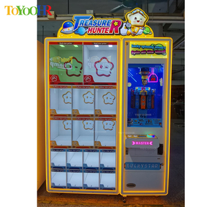 Munt Prijs Cadeau Sleutelhanger Automaat Clip Klem Prijs Cadeau Spel Automatische Clip Game Machine Met Prijs Locker - Product Image 4