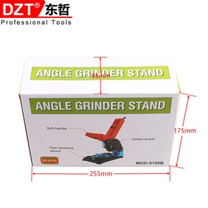 Dzt Angle Grinder <b>Stand</b> With Protective Cover For Electric <b>Drill</b> Cutting Machine - Product Image 5