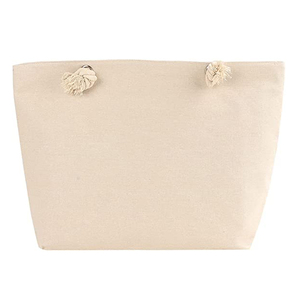 Borsa in Tela di Cotone Riciclato con Stampa Personalizzata, Motivo Animale, Spessa e Foderata, Ecologica con Cerniera - Product Image 4