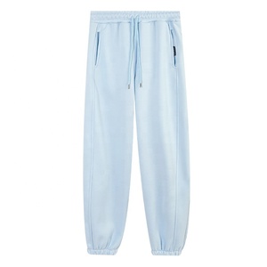Pantalon de <span class=keywords><strong>jogging</strong></span> décontracté et tendance pour femme, couleur unie, épais, de haute qualité, collection automne-hiver 2026, à prix réduit - Product Image 6