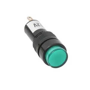 다양한 색상 표시기 조명 16mm LED 조명 신호 표시기 파일럿 램프 6V 12V 24V 36V 220V led 안티 파손 금속 표시기