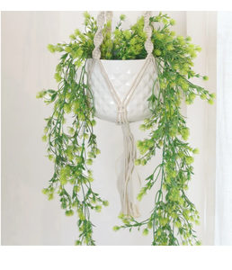 Hojas Artificiales Verdes de Imitación, Duraderas y Ligeras, Decorativas para Colgar en Paredes, Balcones y Hogares - Product Image 1