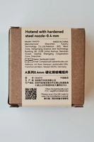 Suku Cadang Asli Bamboo - Rakitan Hotend 0.2/0.4/0.6/0.8mm Nozzle Baja Tahan Karat untuk Printer 3D A1 A1 MINI