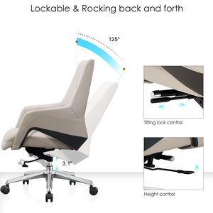 تصميم حديث جديد من المصنع كرسي مريح أثاث دوار للكمبيوتر التنفيذي - Product Image 3