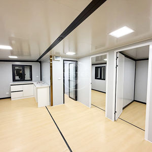 <span class=keywords><strong>Maison</strong></span> conteneur en acier extensible de luxe de 40 pieds à bas prix, norme américaine, préfabriquée, design moderne, certifiée CE, appartement avec chambre - Product Image 4