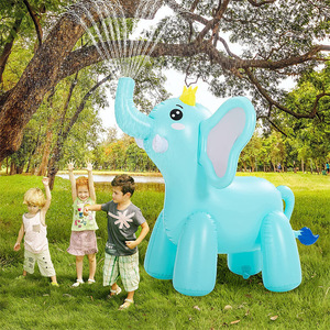 Inflatable Elephant Water Sprinkler 120Cm Outdoor Lawn Toy For Kids Pool Play Unisex PVC Material - Product Image 3