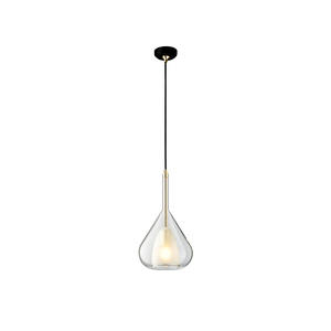 Lámpara Colgante LED de Diseño Italiano con Altura Ajustable, Creativa, Única, Moderna, Minimalista, de Vidrio Artístico para Sala de Estar, Base E27, Tamaño Mediano - Product Image 1