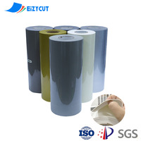 Vinyle thermocollant 3D épais Eizycut 100 µm PU HTV en rouleau 45 cm x 25 m, facile à découper, à décoller et à éliminer pour vêtements et t-shirts