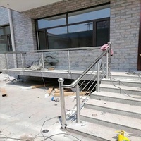 Modernes Sicherheits-Außendeck-Drahtseilgeländer Edelstahl-Kabelbalustrade-Set System Verstellbar Hochwertig Einfache Installation