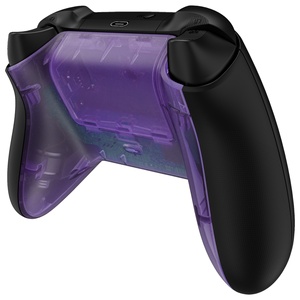Coque arrière personnalisée transparente violette de remplacement, coque de batterie et coque inférieure pour manette Xbox Series X S - Product Image 4
