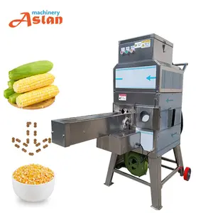 Stainless Steel Sweet Corn Sheller Machine Corn Thresher Peeling Machine Maize Corn Threshing Machine