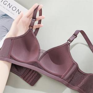 <span class=keywords><strong>Reggiseno</strong></span> senza cuciture da donna, tinta unita, lucido, semplice, adatto per seni piccoli, <span class=keywords><strong>coppa</strong></span> <span class=keywords><strong>B</strong></span>, vendita all'ingrosso. - Product Image 5