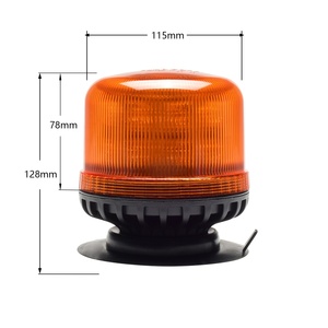 Luz Estroboscópica de Perfil Bajo Súper Brillante SMBX SM822GH, ECE R65 R10 IP66, Luz Indicadora Impermeable para Camiones de Flotas Comerciales - Product Image 2