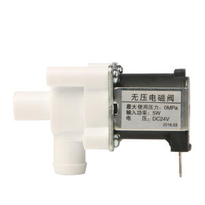 Vanne solénoïde à pression nulle DC24V Pièces de distributeur d'eau Résistante aux hautes températures Sortie d'eau - Product Image 3