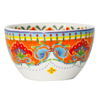 Bol à nouilles en céramique peint à la main de style japonais, 4,5 pouces, bol à dessert, couleur sous glaçure, compatible micro-ondes, ensemble de bols