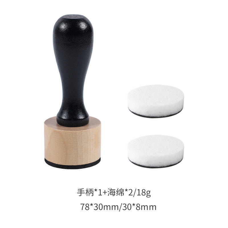 3 Black + 2 flat sponges