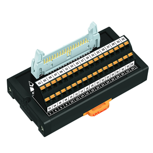 Idc34 Nam đến 34P khối thiết bị đầu cuối Breakout <span class=keywords><strong>Board</strong></span> idc34 nối PLC Relay Adapter Din Rail - Product Image 6