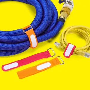 Reusable Fastening Cable Ties adjustable Multipurpose Hook and Loop Securing Straps