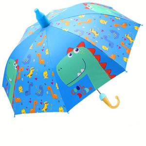 Sombrilla Infantil con Diseño de Dibujos Animados, Protección UV, 8 Varillas, Impresión de Logotipo, Venta al Por Mayor, Suministro Directo de Fábrica - Product Image 3