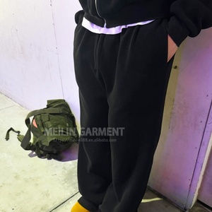 กางเกงถักวาฟเฟิลทรงหลวมขนาดใหญ่พิเศษกางเกงถักวาฟเฟิล - Product Image 3