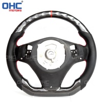 Volant série 3 personnalisable pour BMW E90 E92 E93 M3 335i berline coupé Volant en fibre de carbone moteurs ohc