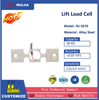 Capteur de pesage haute précision RJ9210 pour tests de tension et de compression, instruments de mesure de 60 kg, balances électroniques