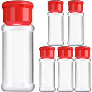 Recipientes de Plástico para Almacenamiento de Especias de 50g, Ecológicos, Aptos para Microondas, Herméticos, con Tapas de Hebilla - Product Image 1