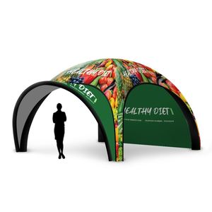 Tente dôme gonflable de grande taille en bâche PVC sur mesure pour 8 personnes avec pompe à air 12V pour activités de plein air - Product Image 4