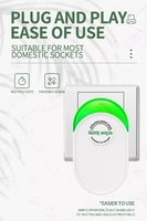 Mayorista: Ahorrador de Energía Eléctrico de 28KW con ABS, Controlador de Corriente para Electrodomésticos, Enchufes Tipo EE. UU./Reino Unido/UE/AU