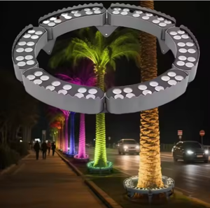 New <strong>Outdoor</strong> Garden IP65 Waterproof Rgb Automatic Color Change Post Projection Lamp Led <strong>Tree</strong> Holding <strong>Light</strong> - Product Image 4