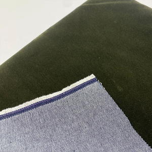 Tissu en denim floqué extensible pour jeans, jupe, veste et chemise, matière vestimentaire - Product Image 3