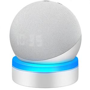 Support de bureau pour enceinte intelligente Echo Dot 4e/5e génération, alimentation USB, éclairage LED RVB, sortie 5.3 300W - Product Image 4