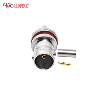Connecteur coaxial RF WODF BNC-KY-RG179, connecteur femelle BNC, adaptateur coaxial RF RG179 BNC de haute qualité