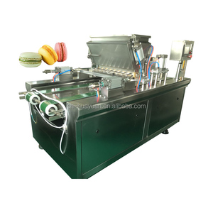 Petit macaron automatique de machine du macaron 100kgs/h faisant des machines pour l'usine de boulangerie fabriquée en Chine - Product Image 1