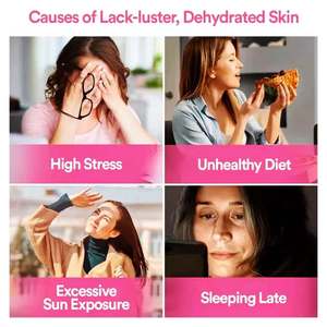 OEM ODM OBM High Quality 2X Skin Whitening Collagen Supplement L-Glutathione Gummies Tablets Anti-Aging Bone Vascular Health - Product Image 5