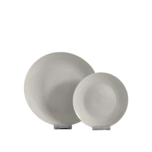 Juego de vajilla de porcelana moderna de 16 piezas, vajilla sostenible con forma de pareja, plato, cuenco, taza para <span class=keywords><strong>cena</strong></span> y servicio de comida - Product Image 6